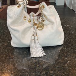 Michael Kors leather tote bag