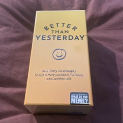 Better Than Yesterday - Mindfulness Board Game