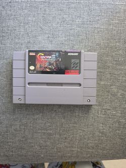 Super nintendo Contra III the alien wars
