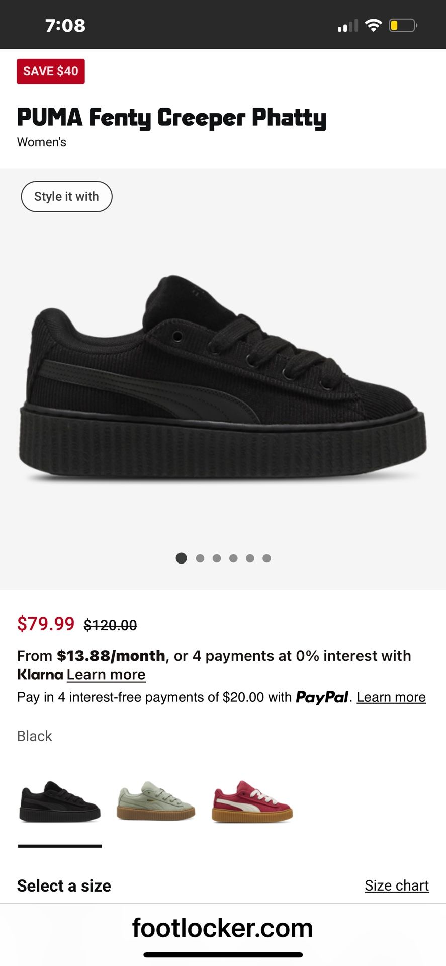 PUMA FENTY PHATTY