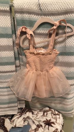 Baby Girl Blush Pink Tutu Romper