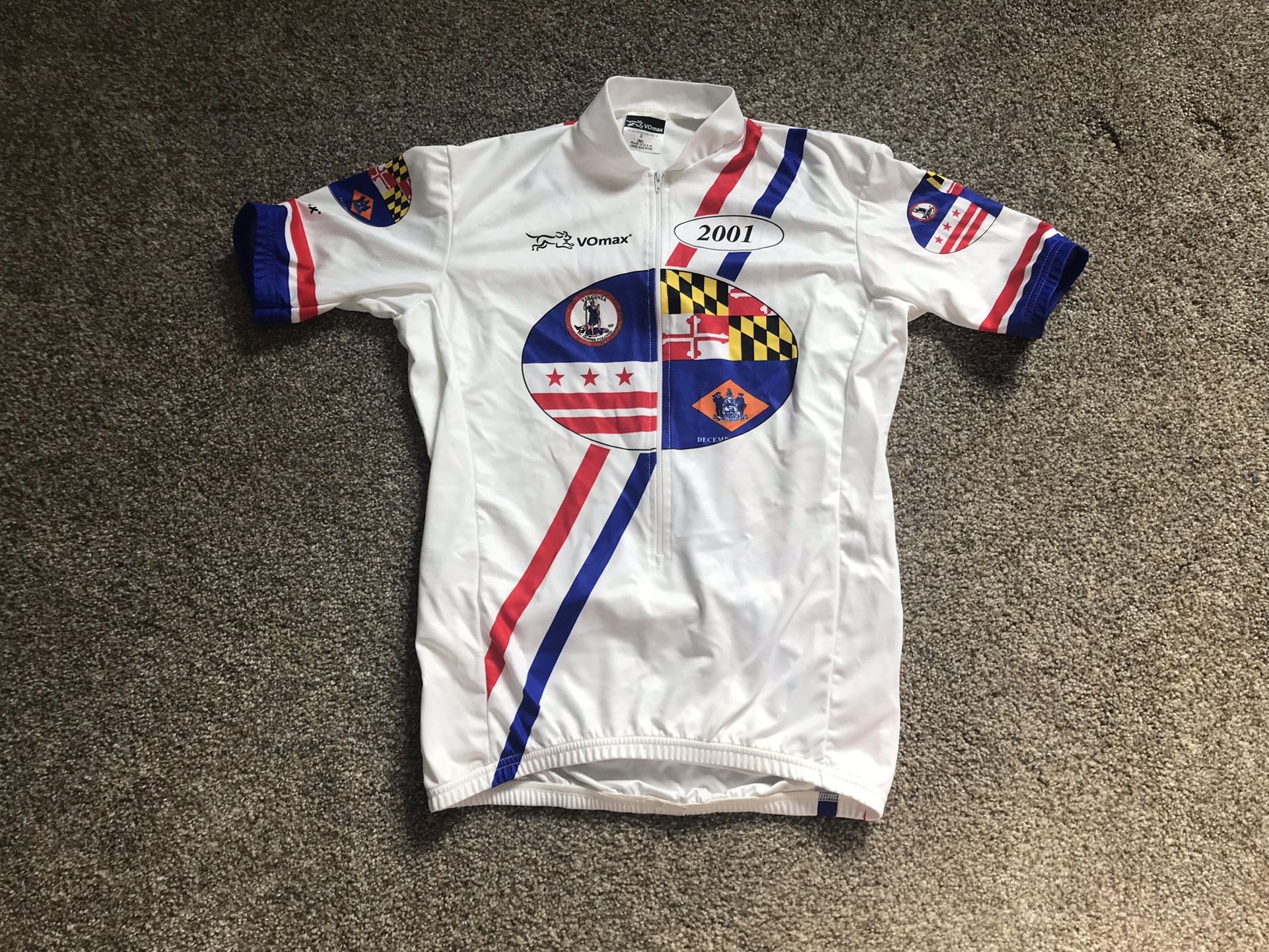 Virginia Cycling Jersey - Medium