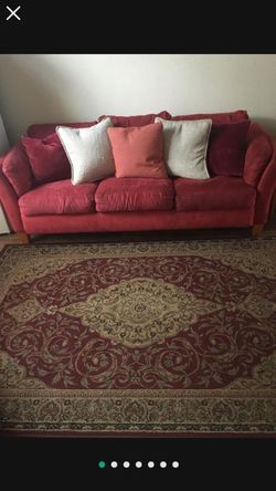 Great Condition Living Set Solid Wood Frame