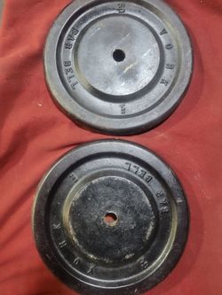 1" HOLE  50LB PLATES  TOTAL 100lbs 
2-50s
11525 S HALSTED /7111 S WESTE1RN 
75$  CASH ONLY AS IS