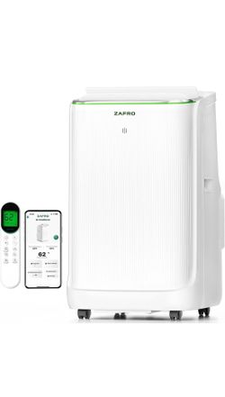 ZAFRO Smart App Control Inverter Portable Air Conditioners, 12000 BTU (8000 BTU SACC) / Portable Ac
