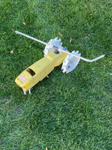 Rain Rain Tractor Lawn Sprinkler