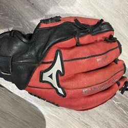 Mizuno Power Close Prospect GPP 1050Y 1D 10.5 Inches RH Youth Baseball Glove Red