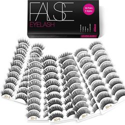 False Eyelash 50 pairs!!
