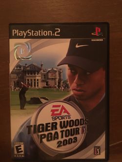 Sony ps2 tiger woods 2003