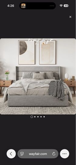 Lifted Bed Frame - size FULL