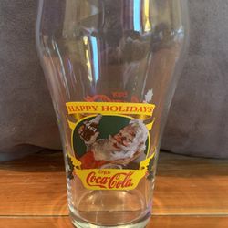 Coca Cola Christmas 1997 Glasses