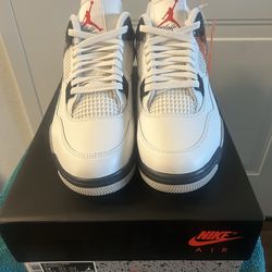 Jordan 4 White Cement 2025 DEADSTOCK Size 12 Brand New 100% Authentic Ships Fast