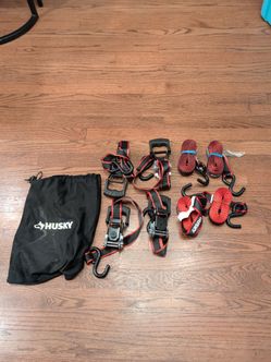 Husky Ratchet Strap Set