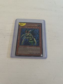 Yu-Go-Oh! TCG Perfectly Ultimate Great Moth TSG- 001 Secret Rare W/ Holo Artwork