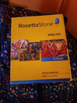 ROSETTA STONE ENGLISH! LEVELS 1-5