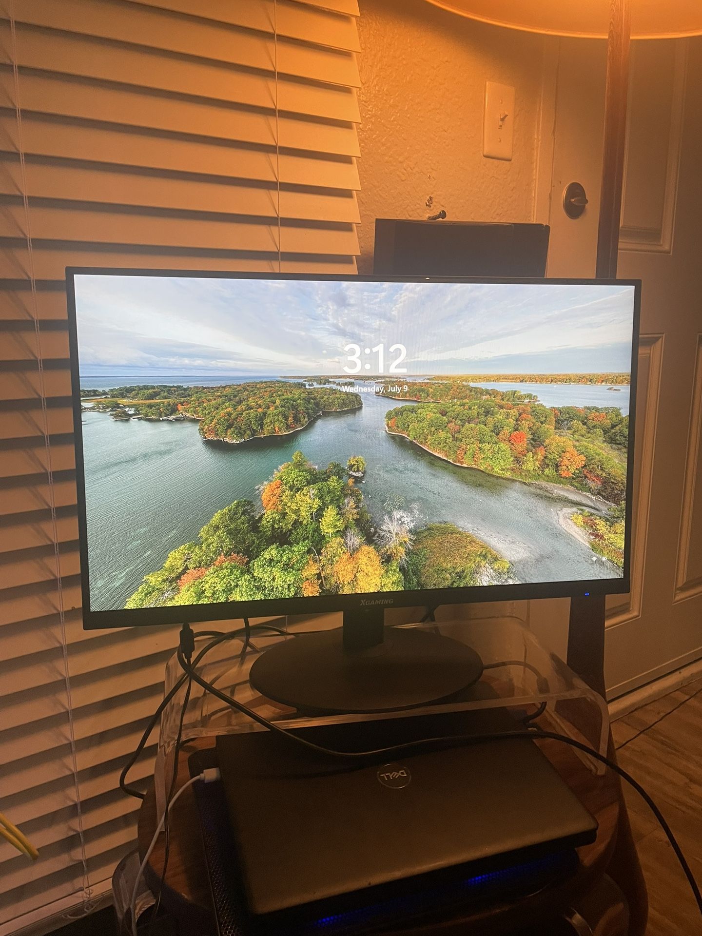 27” Ultra Thin Frameless Monitor 2025 Model New In Box $60