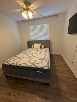 Queen bed frame