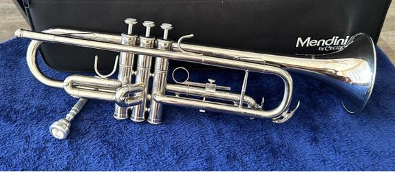 Trumpet with carry case in excellent condition, complete with mouthpiece. $75