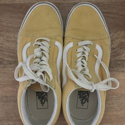 Yellow Vans, Women’s Size 9.5