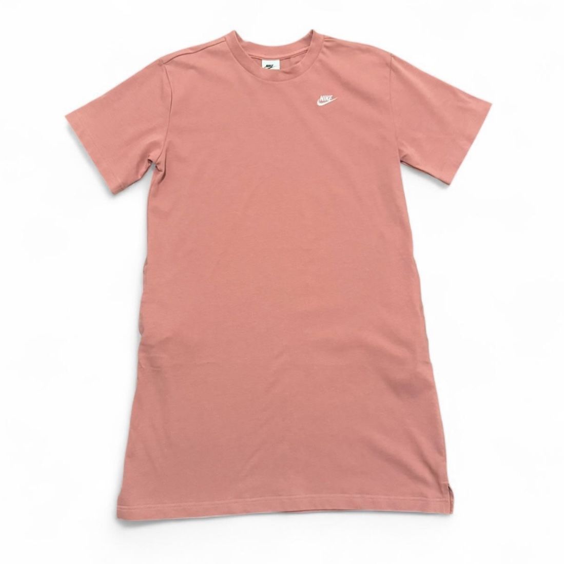 Nike pink T-shirt pocket short sleeve dress