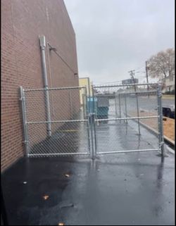 Chain Link Fence gate