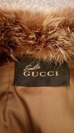 Emilio Gucci Detachable Fur Coat (Vintage)