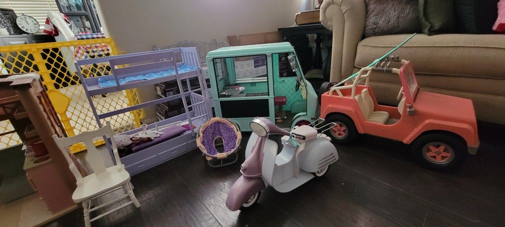 My Generation (American Girl Doll Furniture Haul