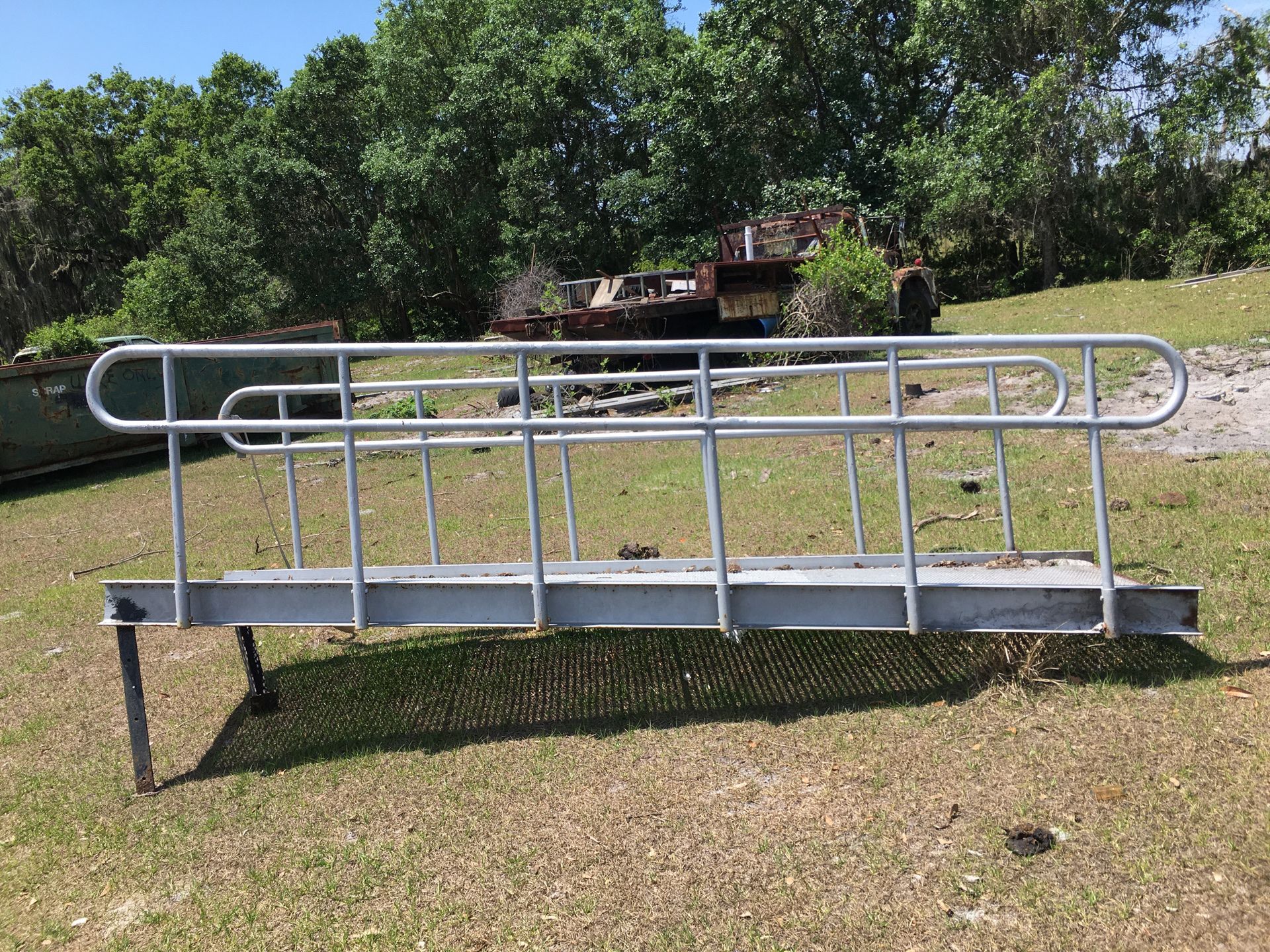 Large metal ramp for sale 12 feet long 40inches wide for Sale in ...