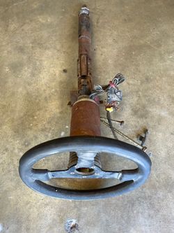 Unknown Steering Column & Steering Wheel