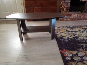 Modern Brown Wooden Coffee Table