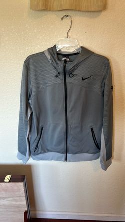 Kobe mamba nike zipper hoodie light grey size medium
