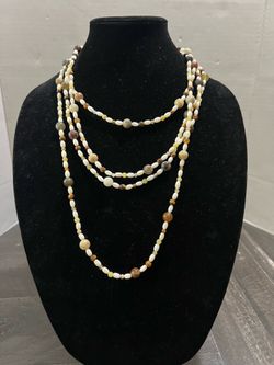 Jay King Multi Gemstone 100 Inch Long Necklace