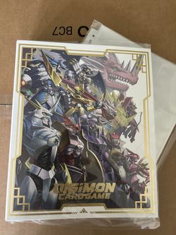 Digimon Card Game Royal Knights Exclusive P-Bandai TCG Binder with CARD PAGES