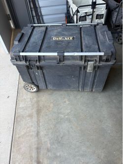 DeWalt Tough Chest 38 in. W 63 Gal. Polypropylene Rolling Tool Box