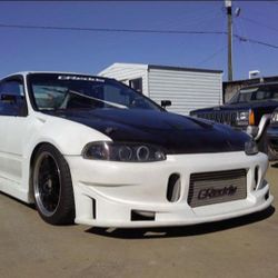 Bumpers HONDA CIVIC EG BC FRONT BUMPER 92 93 94 95 Bodykit Body Kit Bodykits Body Kits Liquidation Sale 
