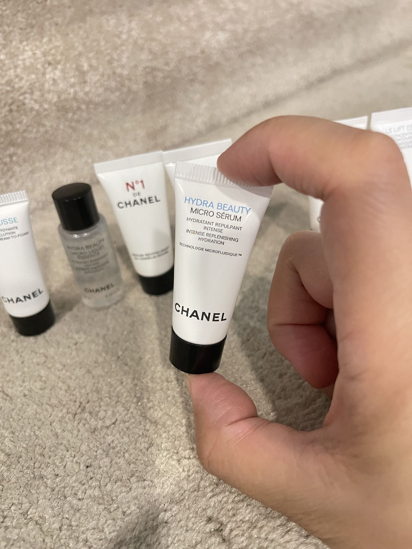 Deal-Chanel 7pc mix skincare sample set