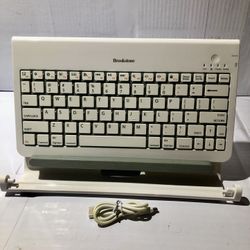 Brookstone Universal Tablet Stand with Wireless Keyboard