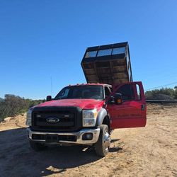 2015 Ford F450 crew cab Dump truck