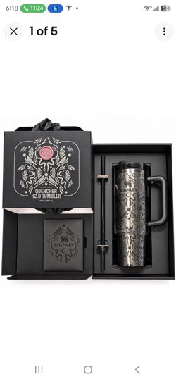 🔥 SOLD OUT 🔥 Stanley 30oz Quencher H2.0 "Deadly Damask" Halloween Edition