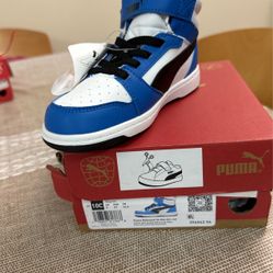 $40 NEW SIZE 10 Toddlers Puma Boys Shoes