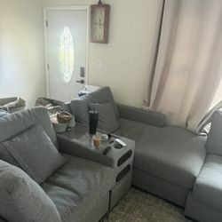 Mod Max 6 Piece Sectional W/ Chaise 