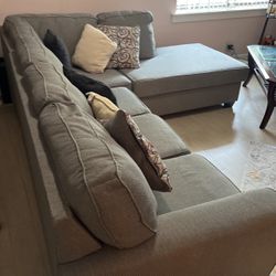 L Shaped Couch with Coffee table 