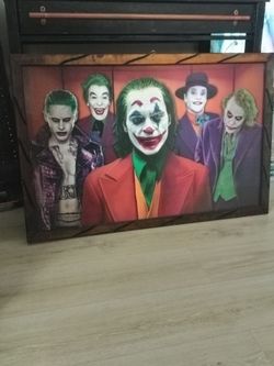 Joker Framed Wall Art Print