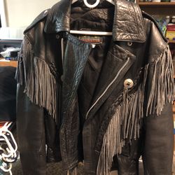 Women’s Black Leather Jacket 