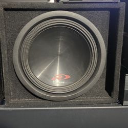 Clean Alpine Type R 12 In Ported Box 