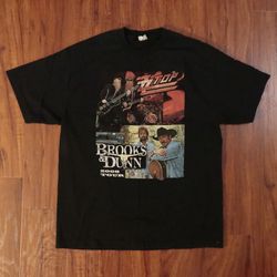 Brooks & Dunn ZZ Top 2008 Tour t-shirt