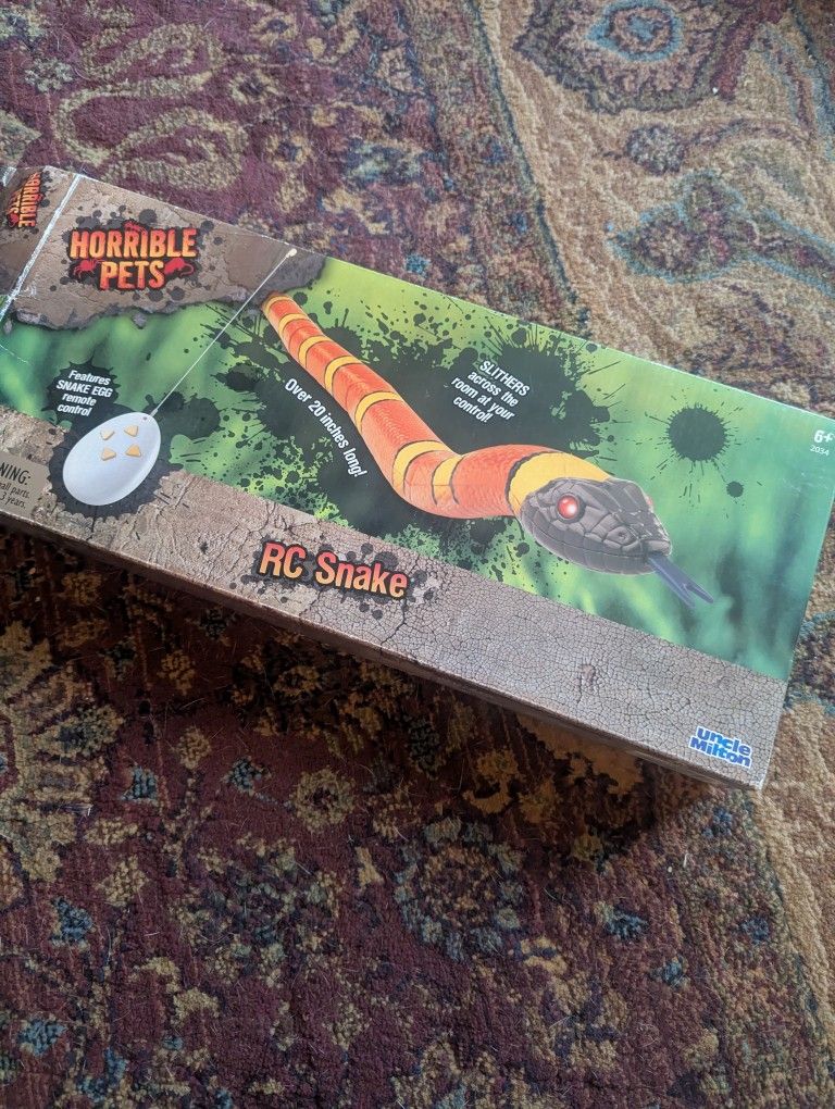 Vintage RC Snake Toy It Actually Works