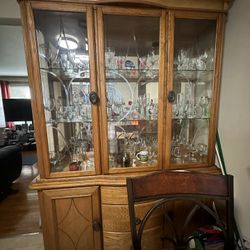 China Cabinet and Table