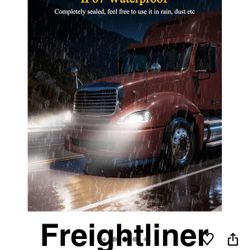 Pair Of Headlight Black Housing Projectors LED With Drl Lights 