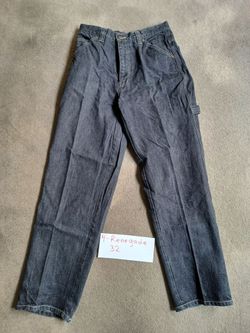 Renegade Dark Wash Carpenter Jeans Size 32